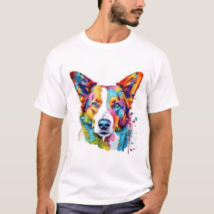 Twitter-shirt voor het afspeelbare honden t-shirt