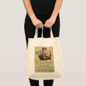 Twitter Social Media en stuur mijn liefde terug Tote Bag (Voorkant (product))