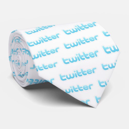 Twitter-Stropdas Stropdas (Opgerold)