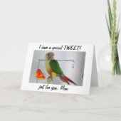 TWITTER? TWEET JE MOEDER VOOR MOEDERDAG KAART (Voorkant)