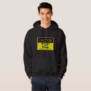 Twitter van dingen IoT waarschuwingsteken Hoodie