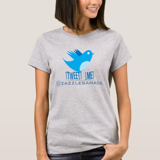 Twitter Vogel T-shirts (Voorkant)