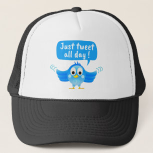 Twitter-vogel Trucker Pet