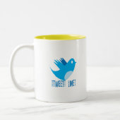 Twitter Volg mij Koffie Mok (Links)
