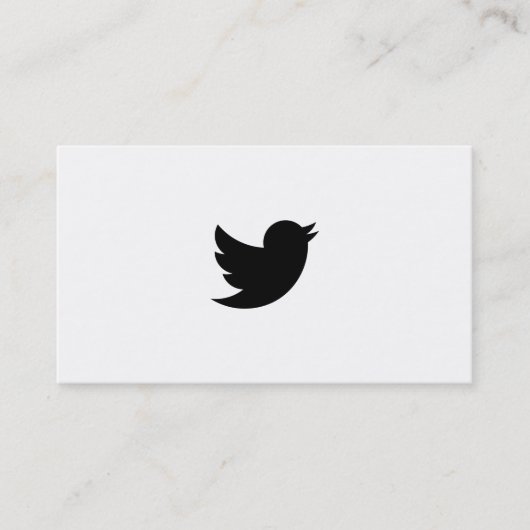 twitter volgers contactkaartje (Voorkant)