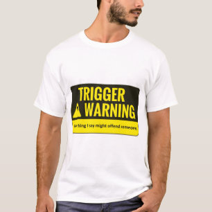Twitter-waarschuwing T-shirt