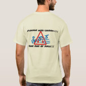 Twitteraar- en Tobago-geschenken, trini-t-shirts,  T-shirt (Achterkant)