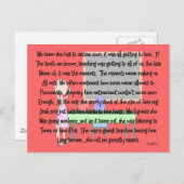 Twitteraar Retirement "Gone Bonkers" Artikelgeschr Briefkaart (Voorkant / Achterkant)