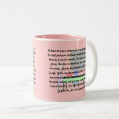 Twitteraar Retirement "Gone Bonkers" Artikelgeschr Tweekleurige Koffiemok (Voorkant rechts)