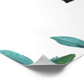 Twitteraardissen Pijl-rechts tekenen Poster (Hoek)