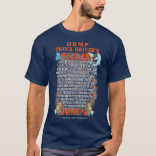 Twitterend truckchauffeur t-shirt