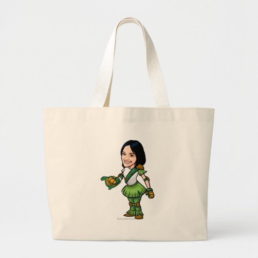 Twitterpate Mystery Island Staff Player Grote Tote Bag (Voorkant)