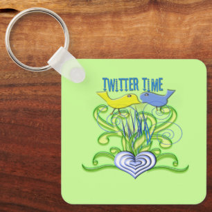 TwitterTijd Sleutelhanger
