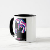 TWiV-maskers zijn koele mok (Voorkant links)