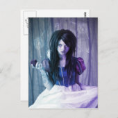 "Twizted White"-Briefkaart Briefkaart (Voorkant / Achterkant)