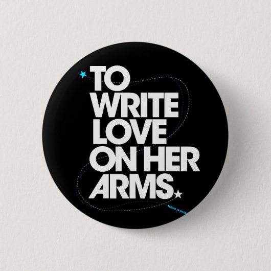 twloha2 ronde button 5,7 cm (Voorkant)