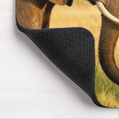 Two African Elephants In Savannah Grass Muismat (Hoek)