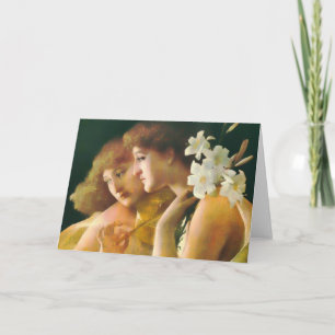 Two Angels Fine Art Kaart