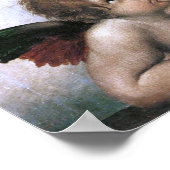 Two Angels Sistine Chapel Raphael Fine Art Poster (Hoek)