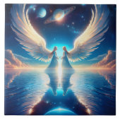 Two Angels Tegeltje (Voorkant)