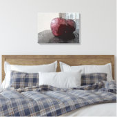 Two Apples Digital Art Canvas Afdruk (Insitu (Slaapkamer))