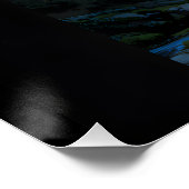 Two bears in the forest dark 6 perfect poster (Hoek)