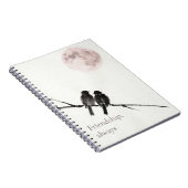 Two Birds Sumi-E | Friendship, Always | Notebook Notitieboek (Rechterzijde)