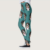 Two Blue Eyed Bernese Mountain Dog Leggings (Links)