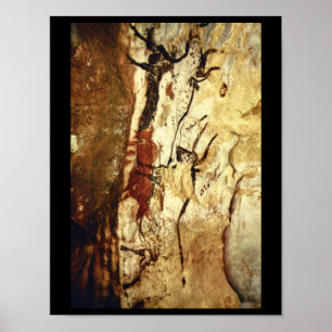 Two Bulls', Lascaux, Dordogne_Art of Antiquitous Poster
