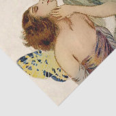 "Two Butterfly Fairies" van Erich Schutz Tissuepapier (Detail)