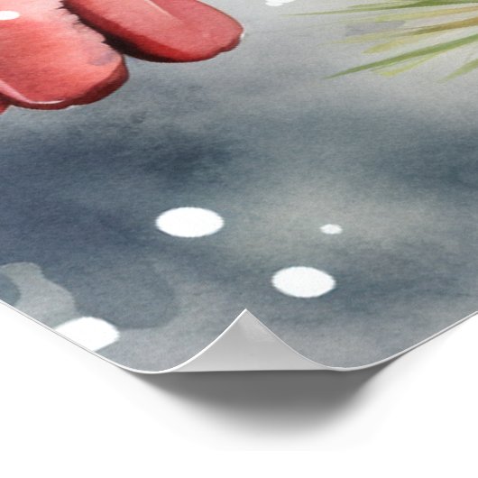 Two Cardinals Poster (Hoek)