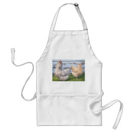 Two Chickens Farmhouse Cooking Apron Standaard Schort