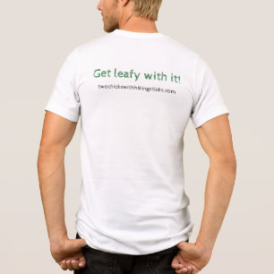 Two Chicks T-shirt-Get Leafy Tri-Blend Shirt