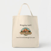 Two Chicks Tas-Ring Bell Tote Bag (Voorkant)