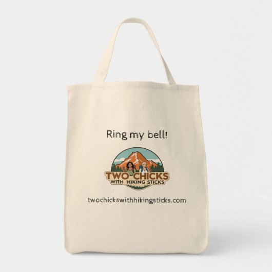 Two Chicks Tas-Ring Bell Tote Bag (Voorkant)