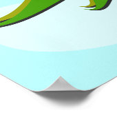 Two Colourful Fish Poster (Hoek)