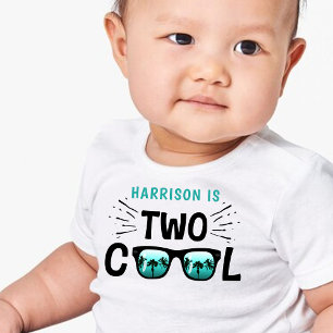 Two Cool Boys 2de verjaardag Kinder Shirts
