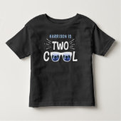 Two Cool Boys 2de verjaardag Kinder Shirts (Voorkant)