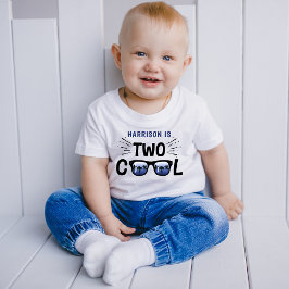 Two Cool Boys 2e verjaardag Kinder Shirts