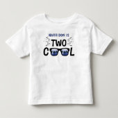 Two Cool Boys 2e verjaardag Kinder Shirts (Voorkant)