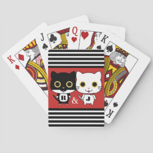Two Cool Cats Persoonlijk Speelkaarten