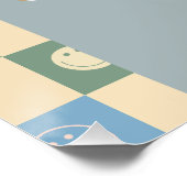 Two Cool Dude Boys 2nd Birthday Welcome Sign Perfect Poster (Hoek)