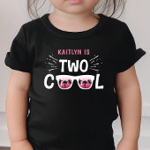 Two Cool Girls 2de verjaardag Kinder Shirts