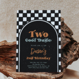 TWO Cool Guy First Birthday | SCHAATS Kaart