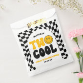 Two Cool Retro Arch Second 2nd Birthday Party Bedankzakje (Gezegeld)