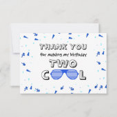 TWO Cool Zonnebril 2e Verjaardagsfeest Bedankt Aut (Voorkant)