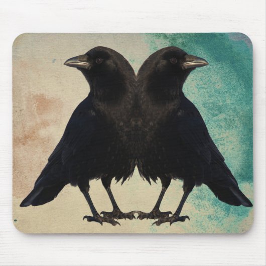 Two Crows Art Muismat (Voorkant)