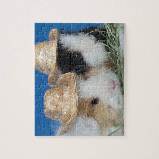 Two Cute Guinea Pigs Puzzle Legpuzzel (Verticaal)