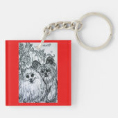 Two Cute Puppies, ook bekend onder de naam Twee ve Sleutelhanger (Achterkant)