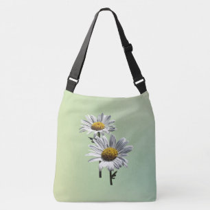 Two Daisies in Sunshine Crossbody Tas